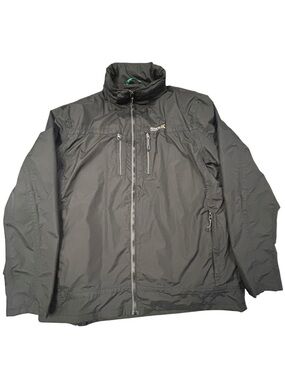 Regatta Great Outdoors Black Isotex 5000 Lightweight Hooded‎ Rain Jacket Men’s